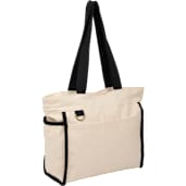 10oz Organic Cotton Accent Tote 39