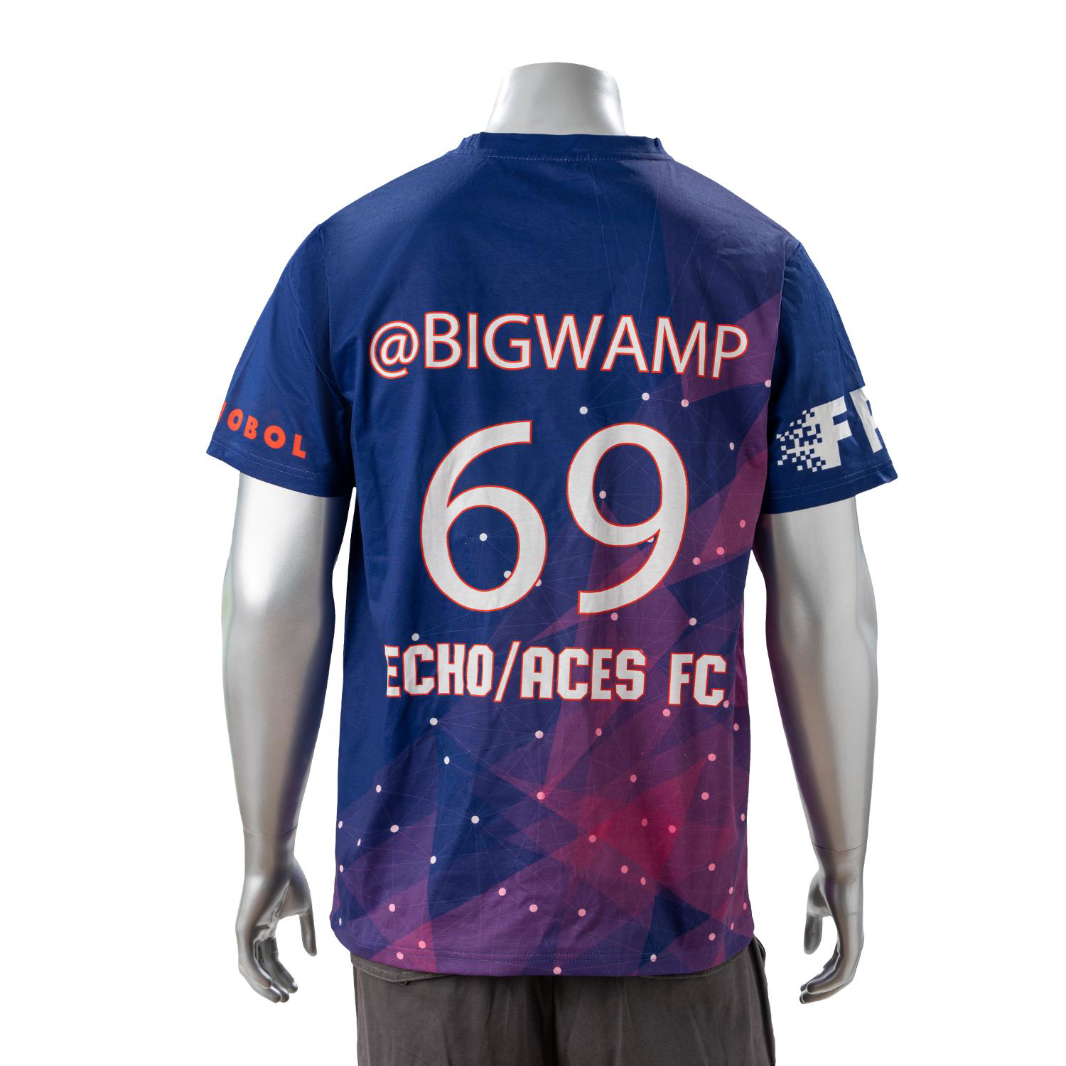 100% Cotton Full Color Pigmented Digital Print Men's Short Sleeve T-Shirt - 5.3 oz 8