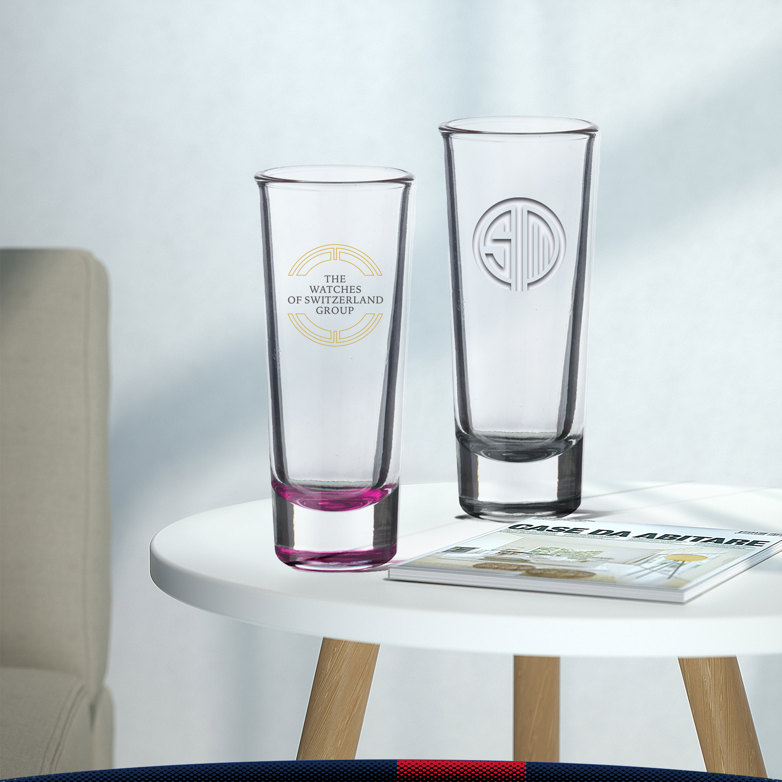 2 oz. Double Water Glasses 8