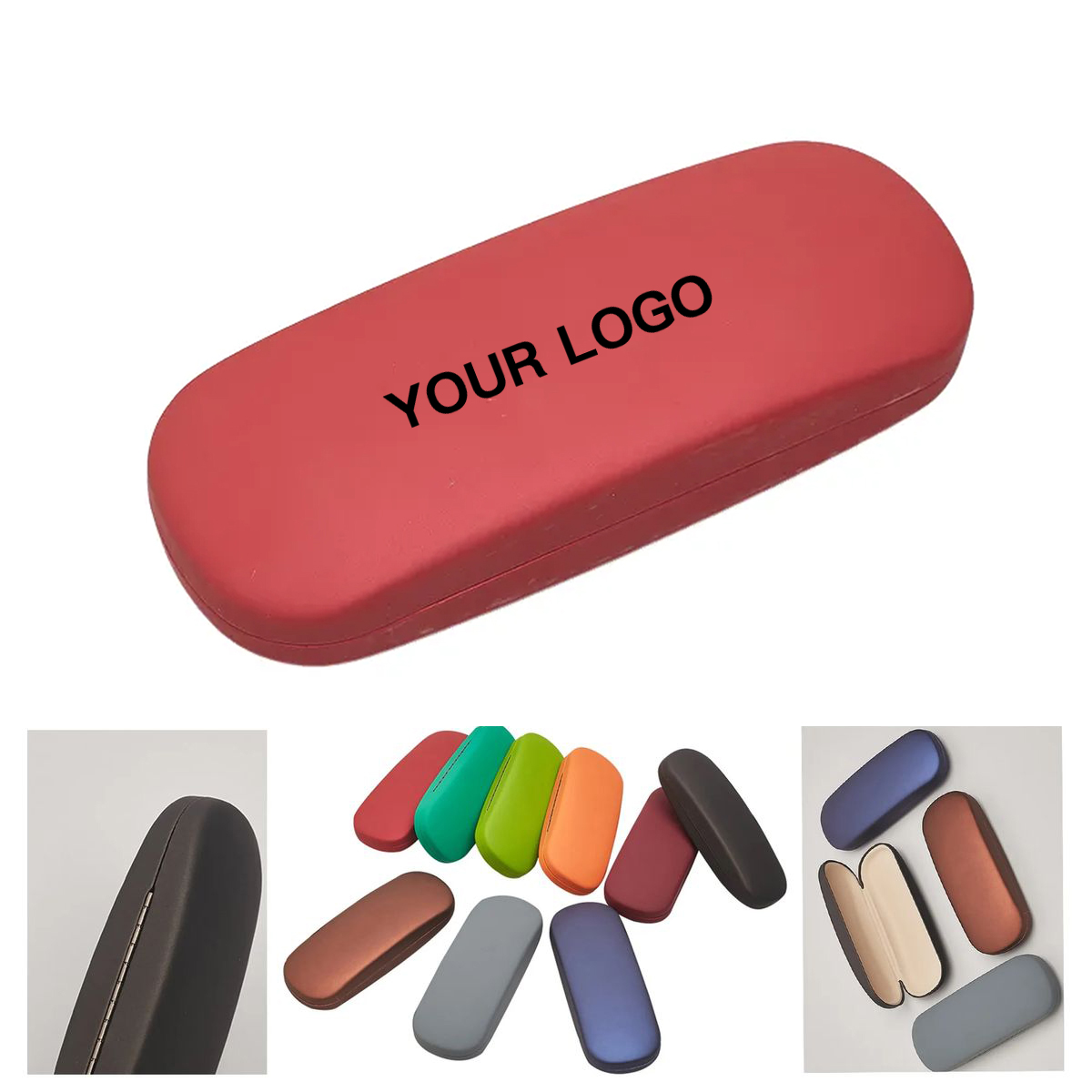 Compact PU Eyeglasses Case for Travel Use 3