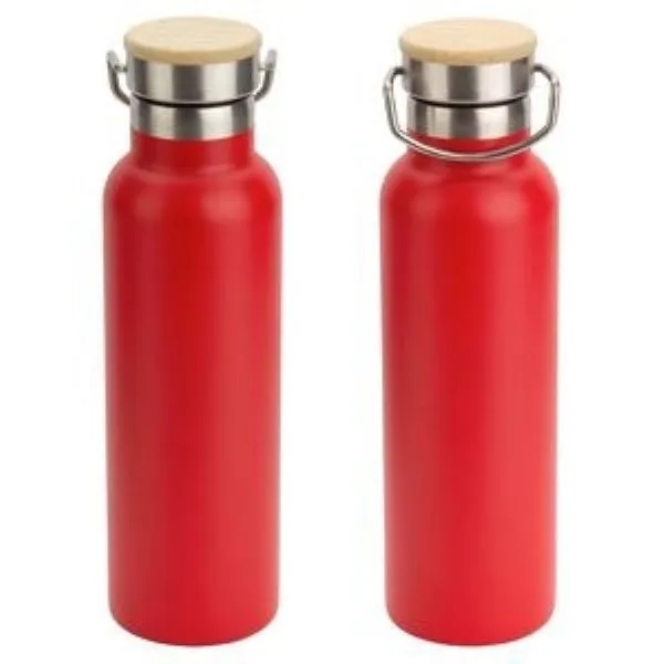 Barona 20 oz Vacuum Insulated Stainless Steel Bottle, custom water bottle with logo imprint 10