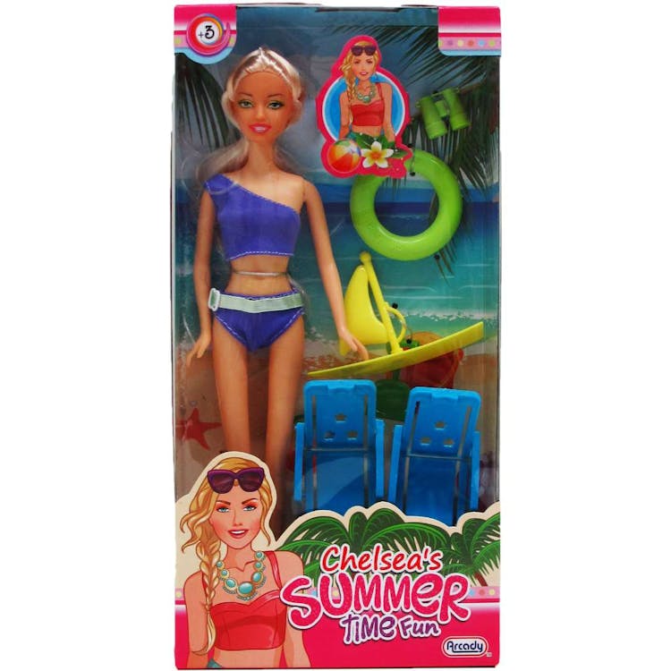 Fashion Doll Sets - Beach Theme 11.5" 1