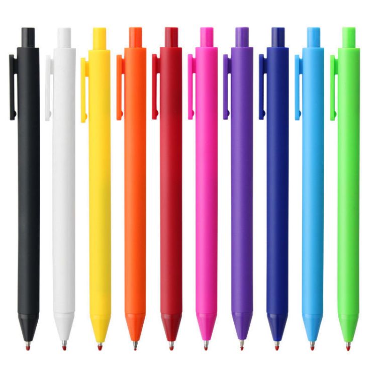 Retractable Click Ink Ballpoint Pen 2
