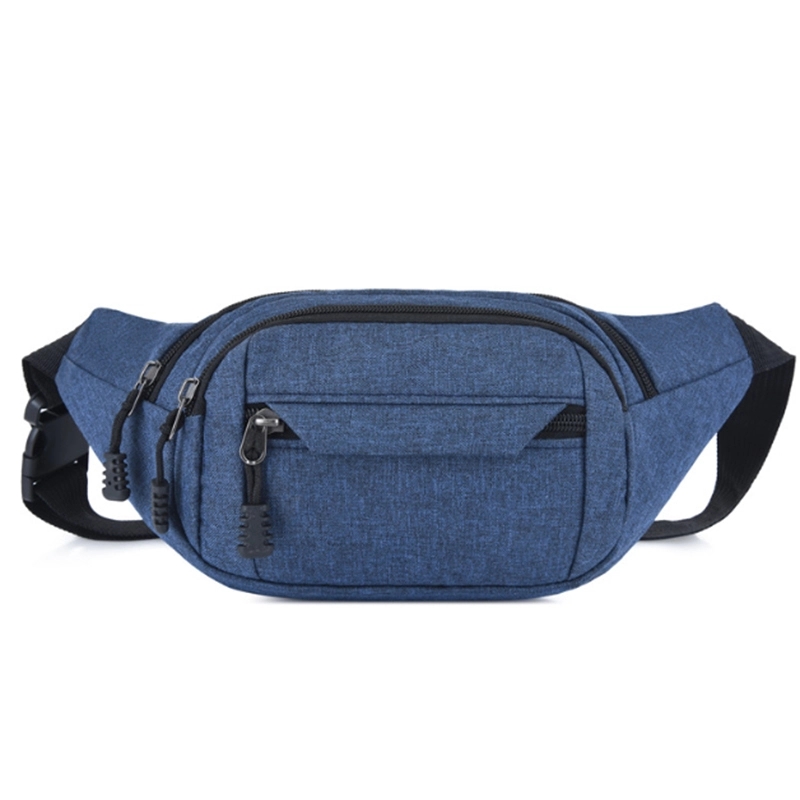 Large Capacity Fanny packs With 4-Zipper Pockets 2