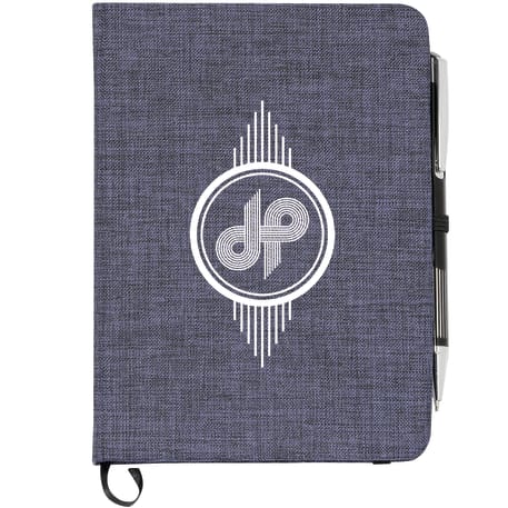 FSC® Mix 5" x 7" Heathered Bound Notebook 34
