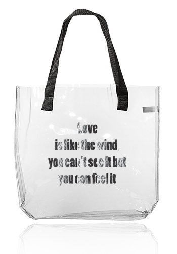 Savanna Clear Plastic Tote Bags 7