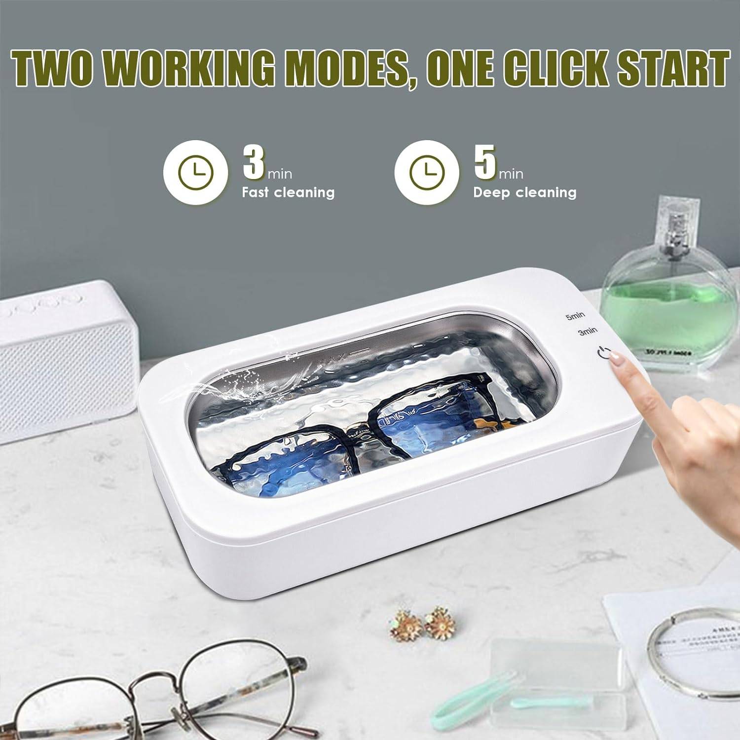 Portable Household Professional Ultrasonic Cleaner 4