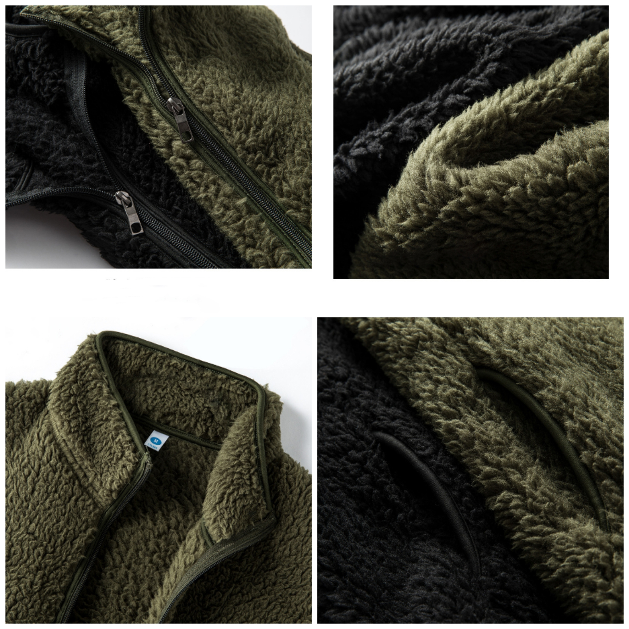 Men's Full-Zip Polar Fleece Vest 3