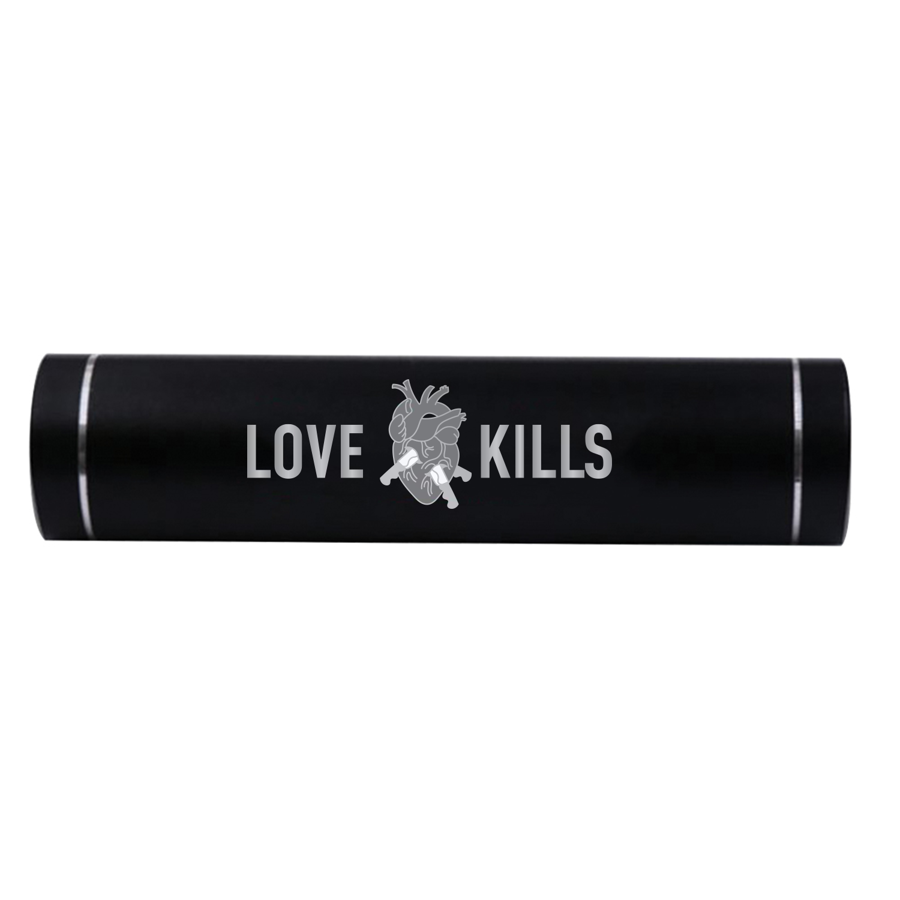 Dual-Input 2200mAh Cylinder Power Bank 2
