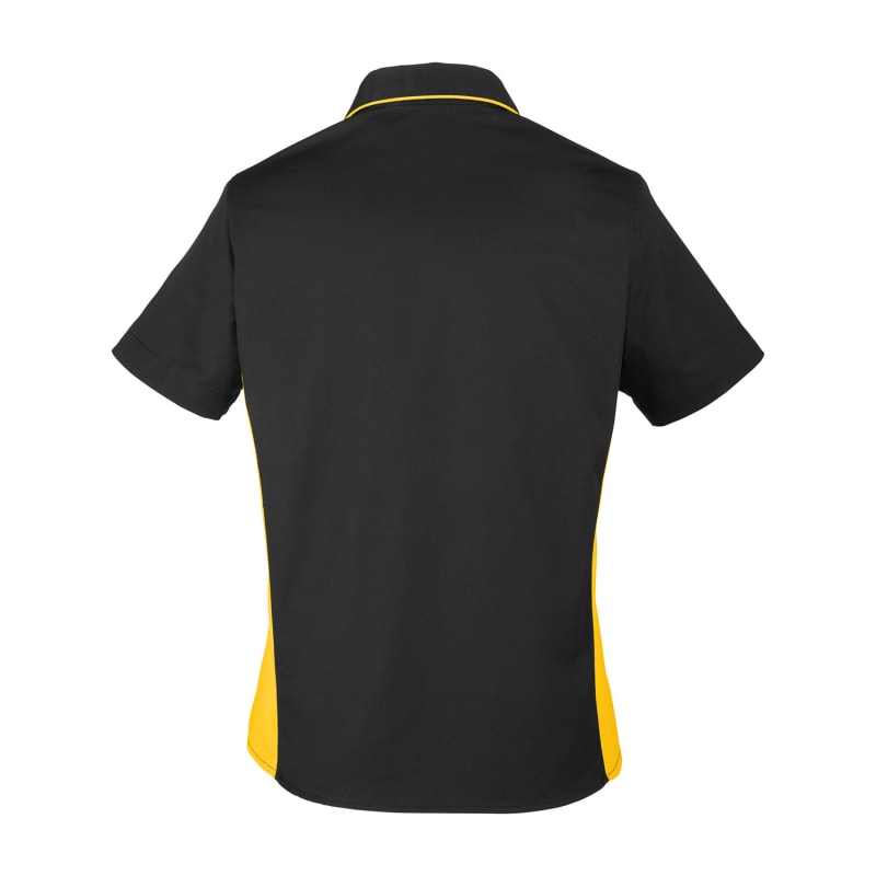 Harriton Ladies' Flash IL Colorblock Short Sleeve Shirt 5