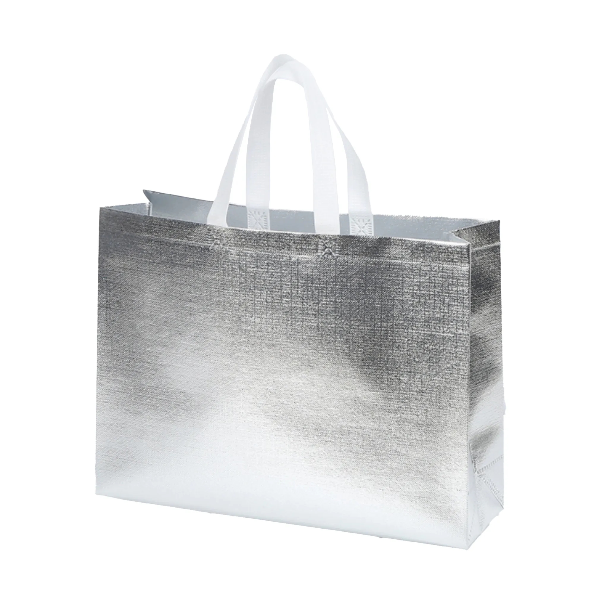 Metallic Laminated Non-Woven Gift Tote Bag 1