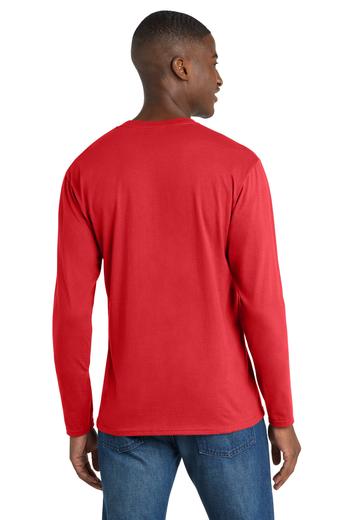 Port & Co Long Sleeve Fan Favorite Tee. PC450LS 122