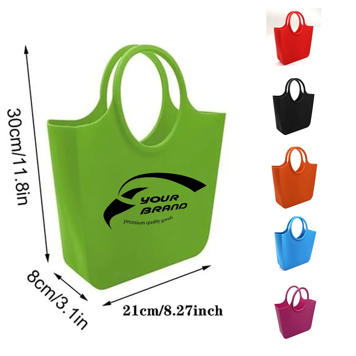 Kitchen Storage Containers Silicone Rubber Tote Bag 3