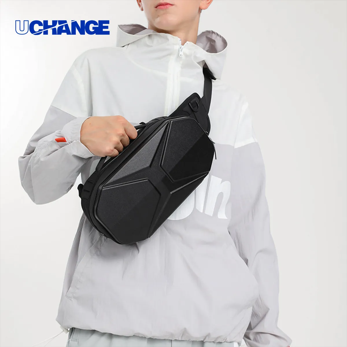 Hard-Shell Water-Resistant Waist/Crossbody Pack 2
