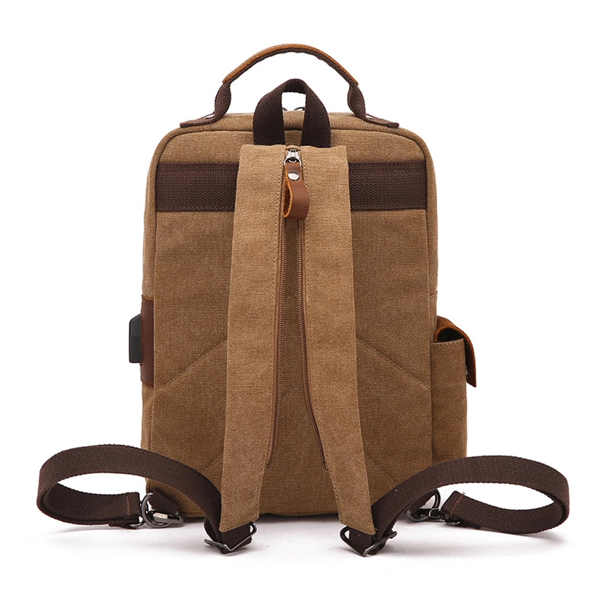 Mini Canvas Backpack 3