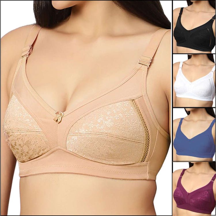 Assorted Ladies Wire-Free Non-Padded Minimizer Bra 2