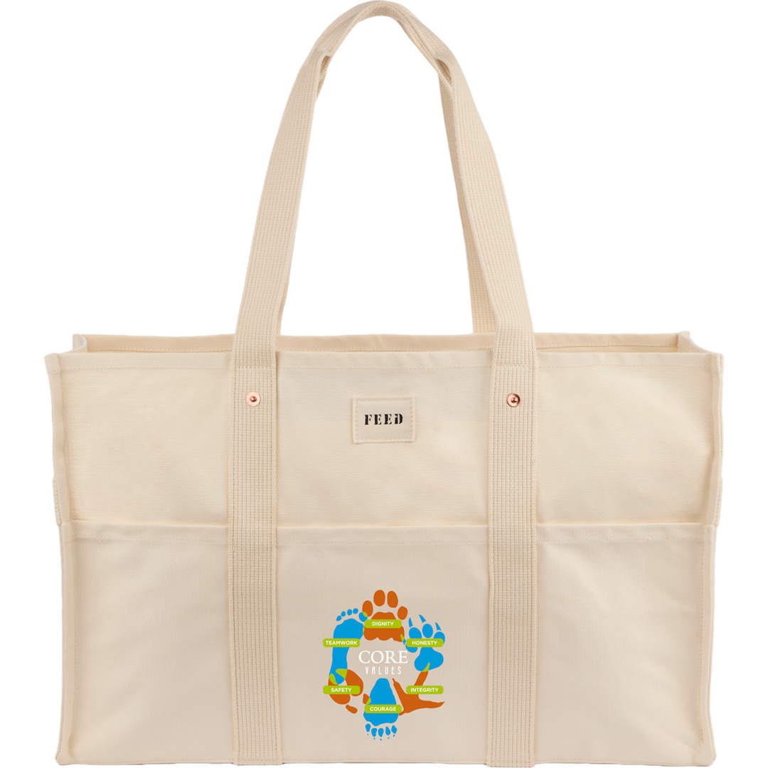 FEED Organic Cotton Large Market Tote 8