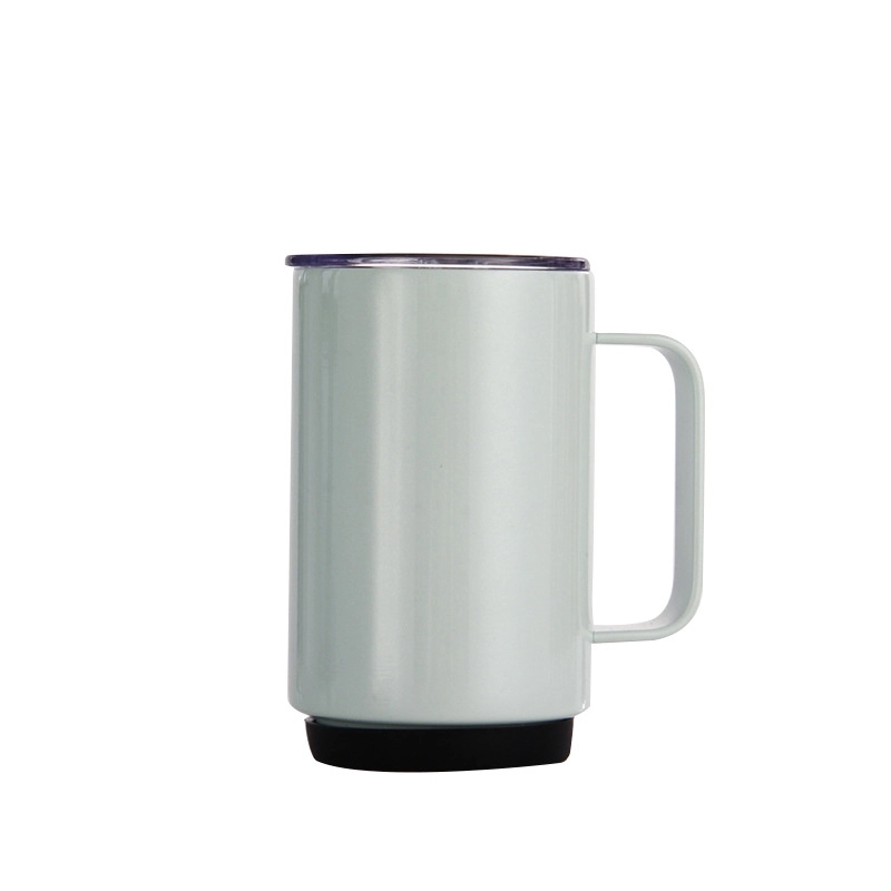 Custom 10 oz Stainless Steel Travel Mug With Handle 2