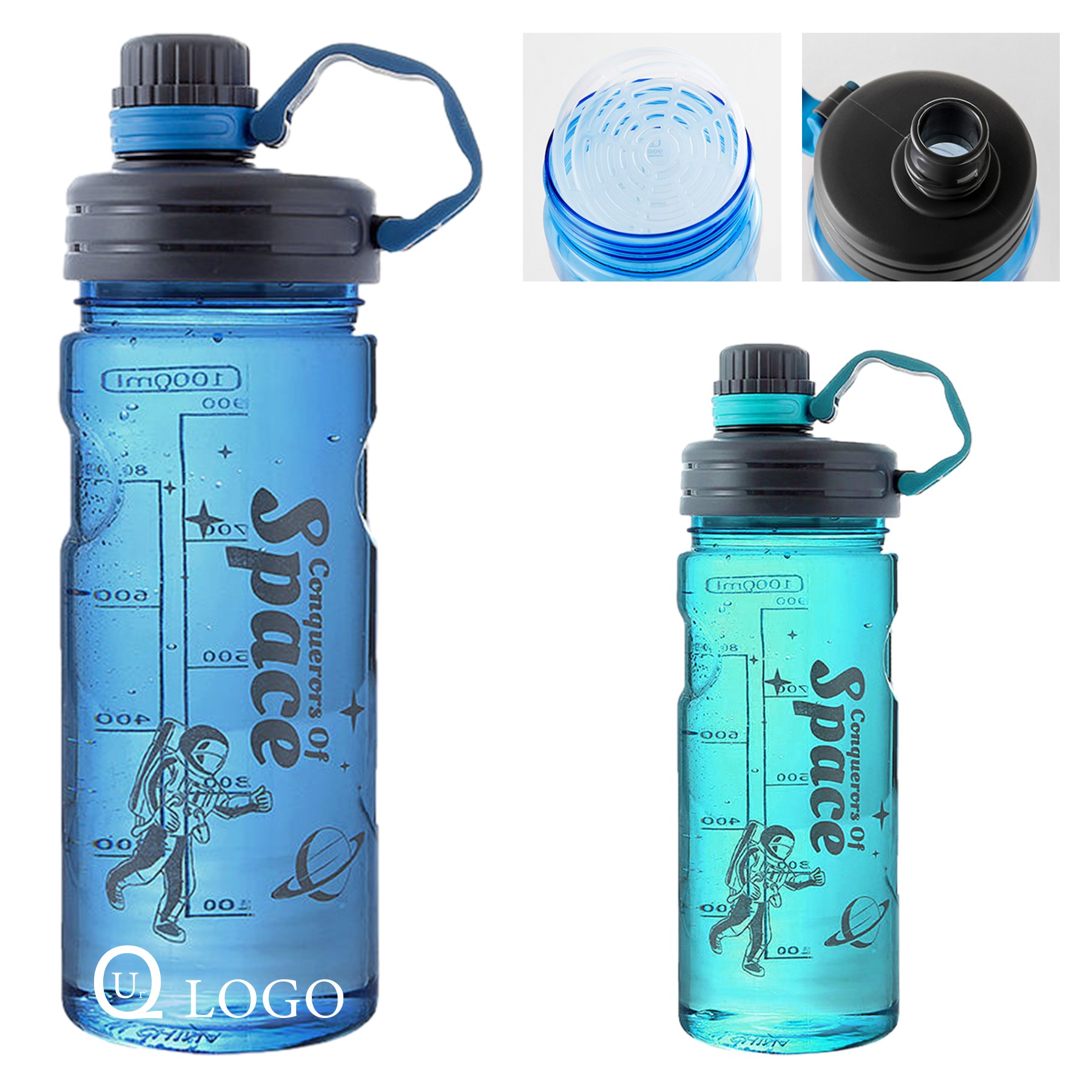 2000Ml Portable Water Cup