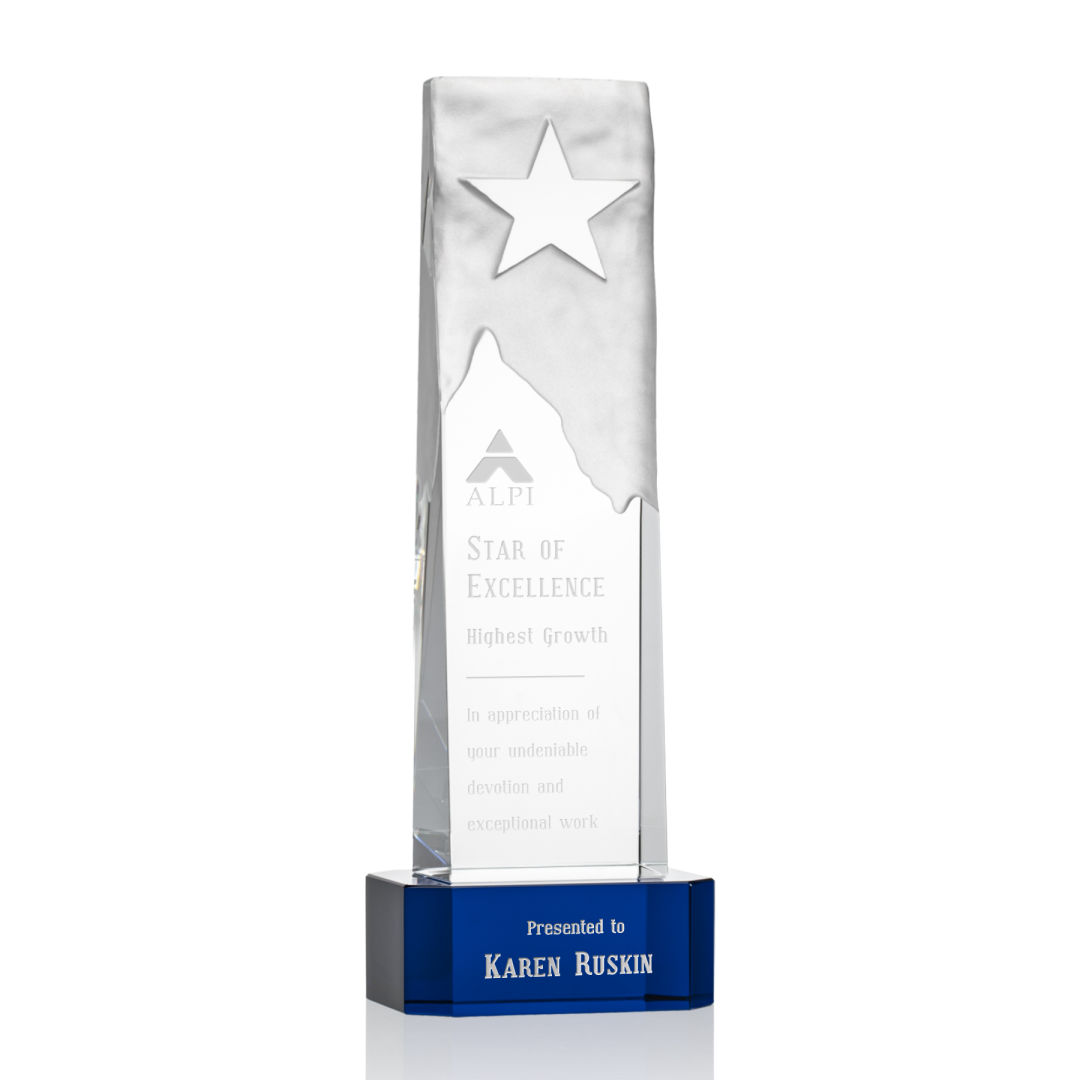 Stapleton Star Award on Base - Blue 5
