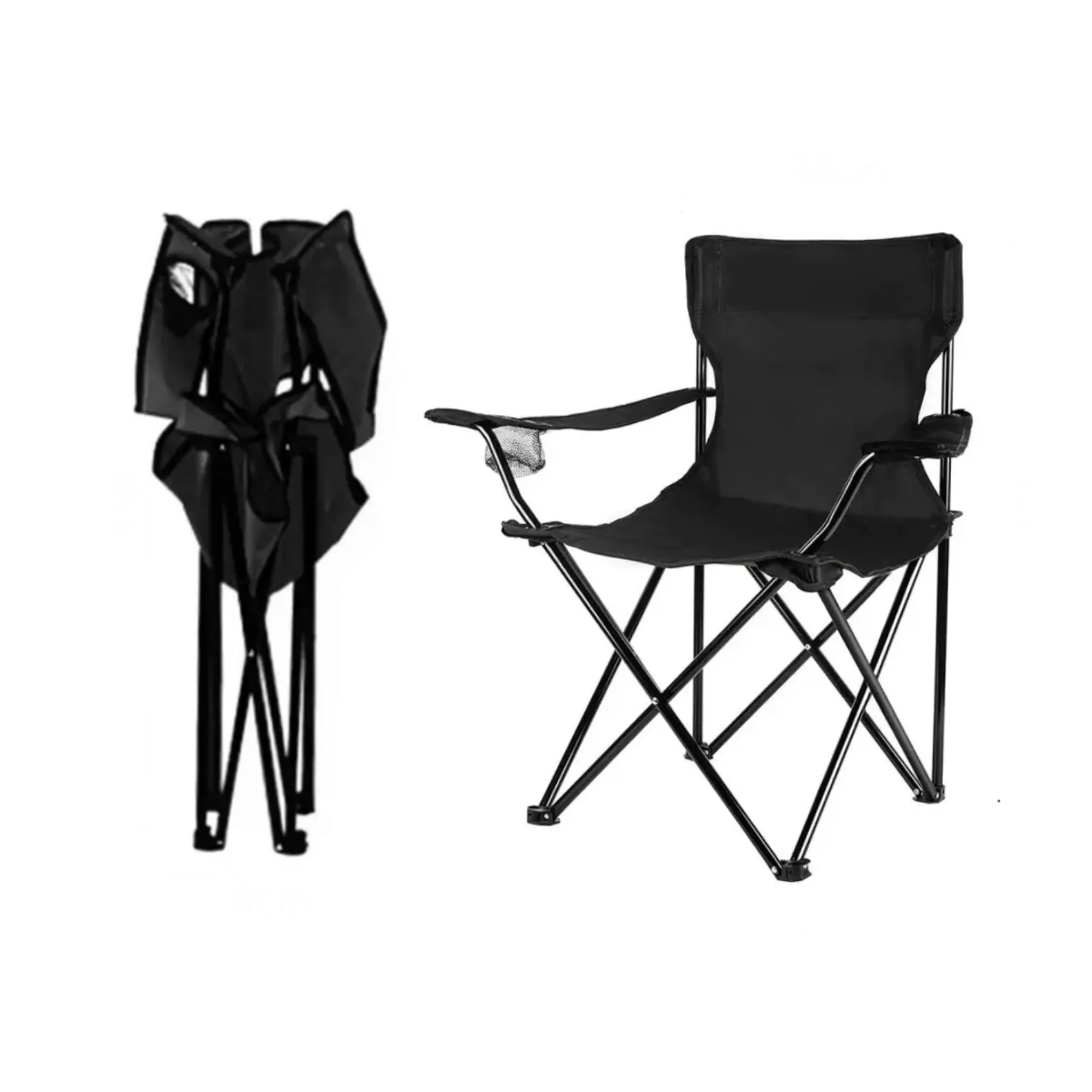 Outdoor Waterside Captain's Folding Beach Chair 2