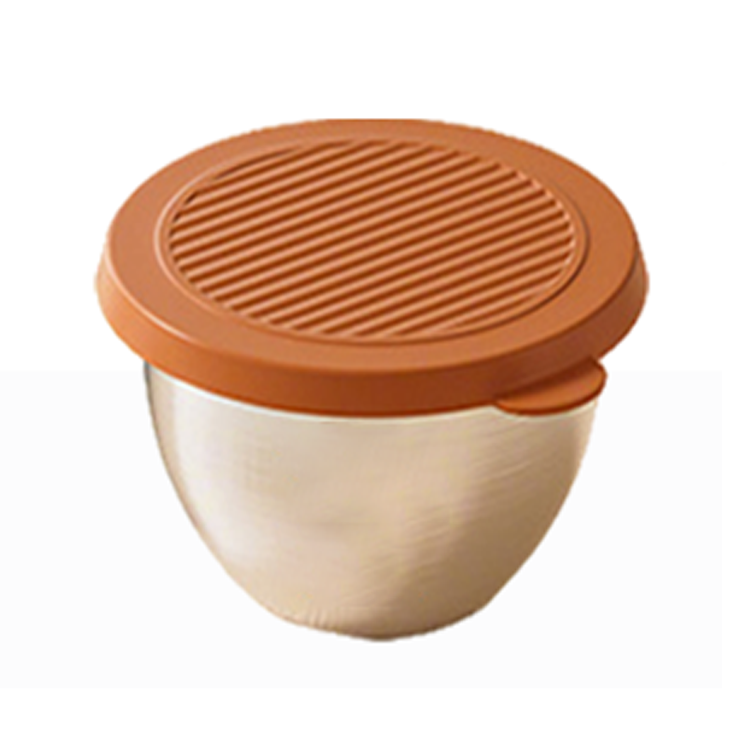 2.4 oz Stainless Steel Round Sauce Container 12