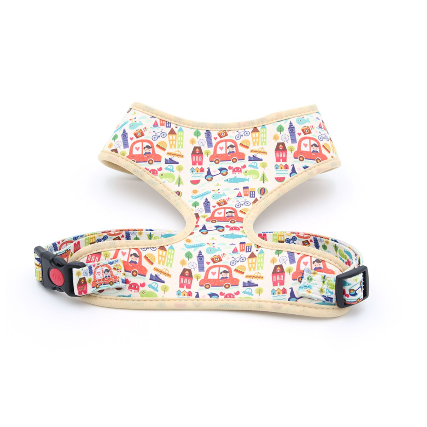 Pet Vest Harness Medium with Breathable Mesh Sublimation 8