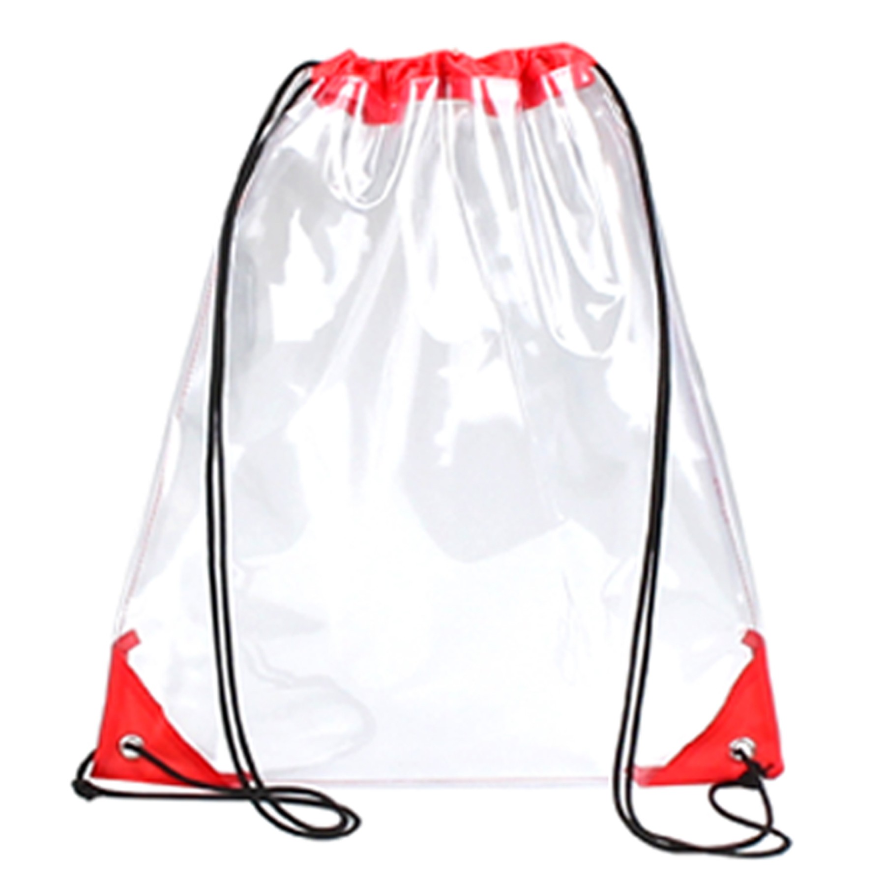 Clear Pvc Drawstring Backpack 1