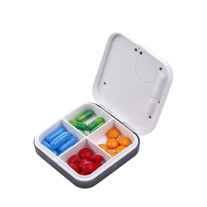 Smart Timing Four Cell Small Pill Box 5
