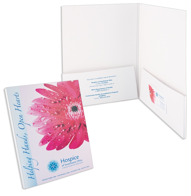 Capacity Box Pocket Presentation Folders 6