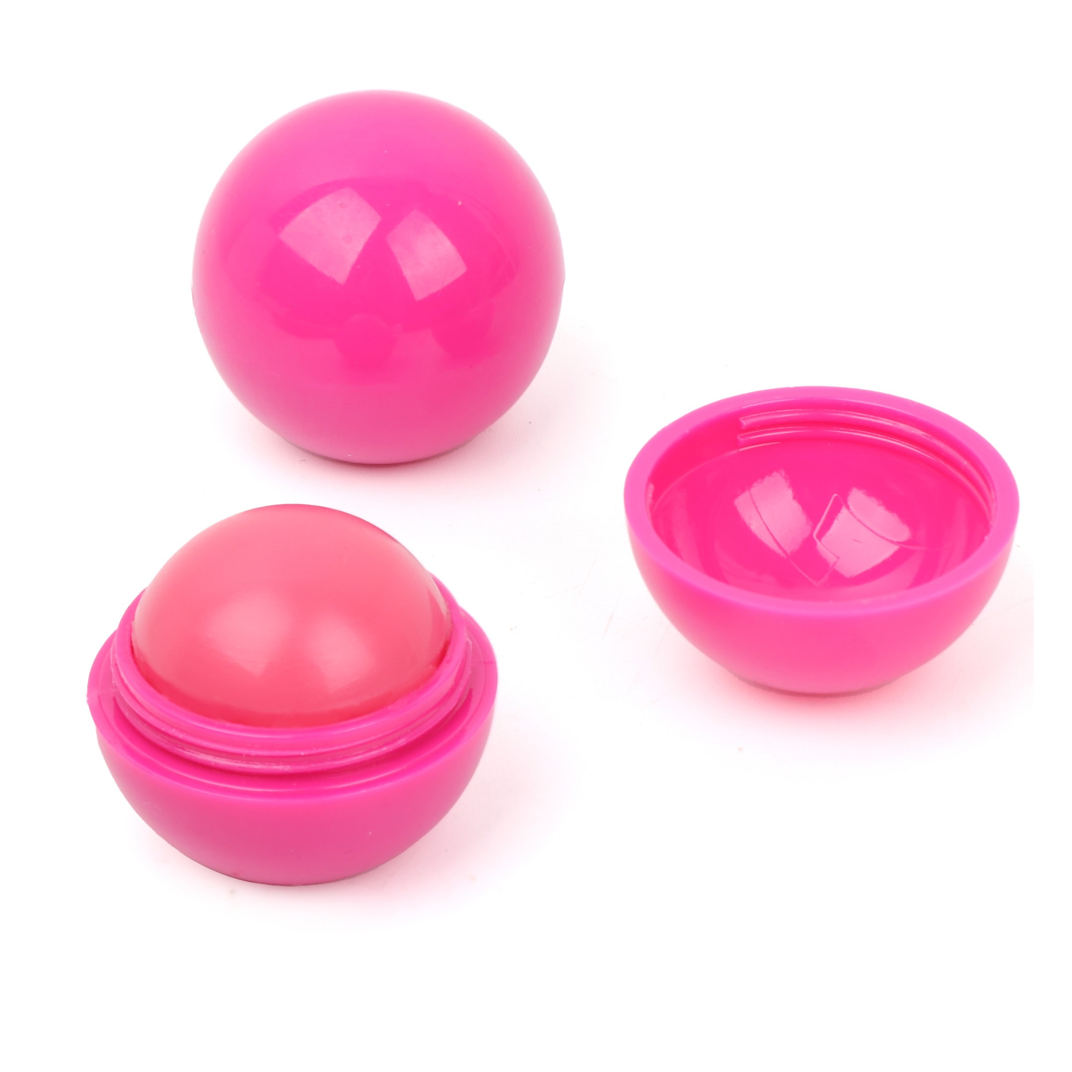 3 Fruity-flavors Lip Balm Ball with Moisturizer 1