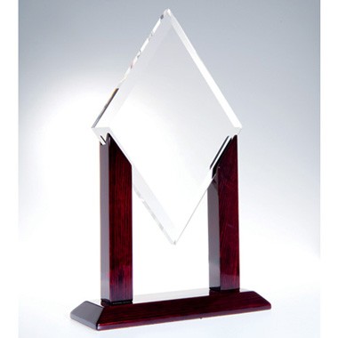 ALPHA DIAMOND ON ROSEWOOD STAND 1