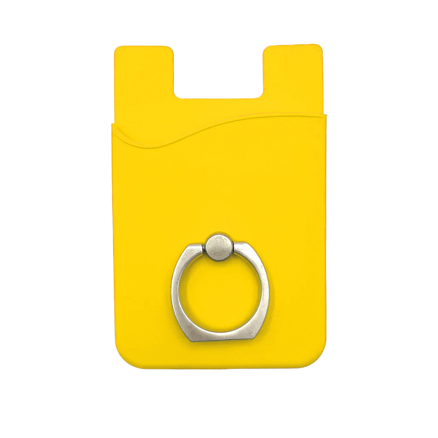 Silicone Card Holder with 360° Rotating Metal Ring 20