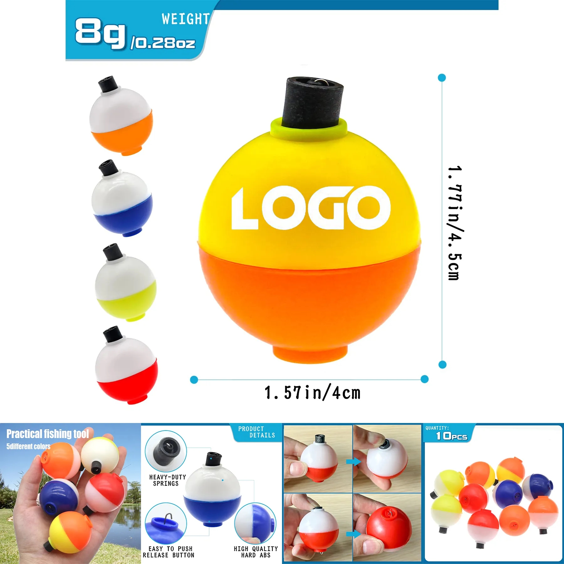 Fishing Bobbers Floats Set 2
