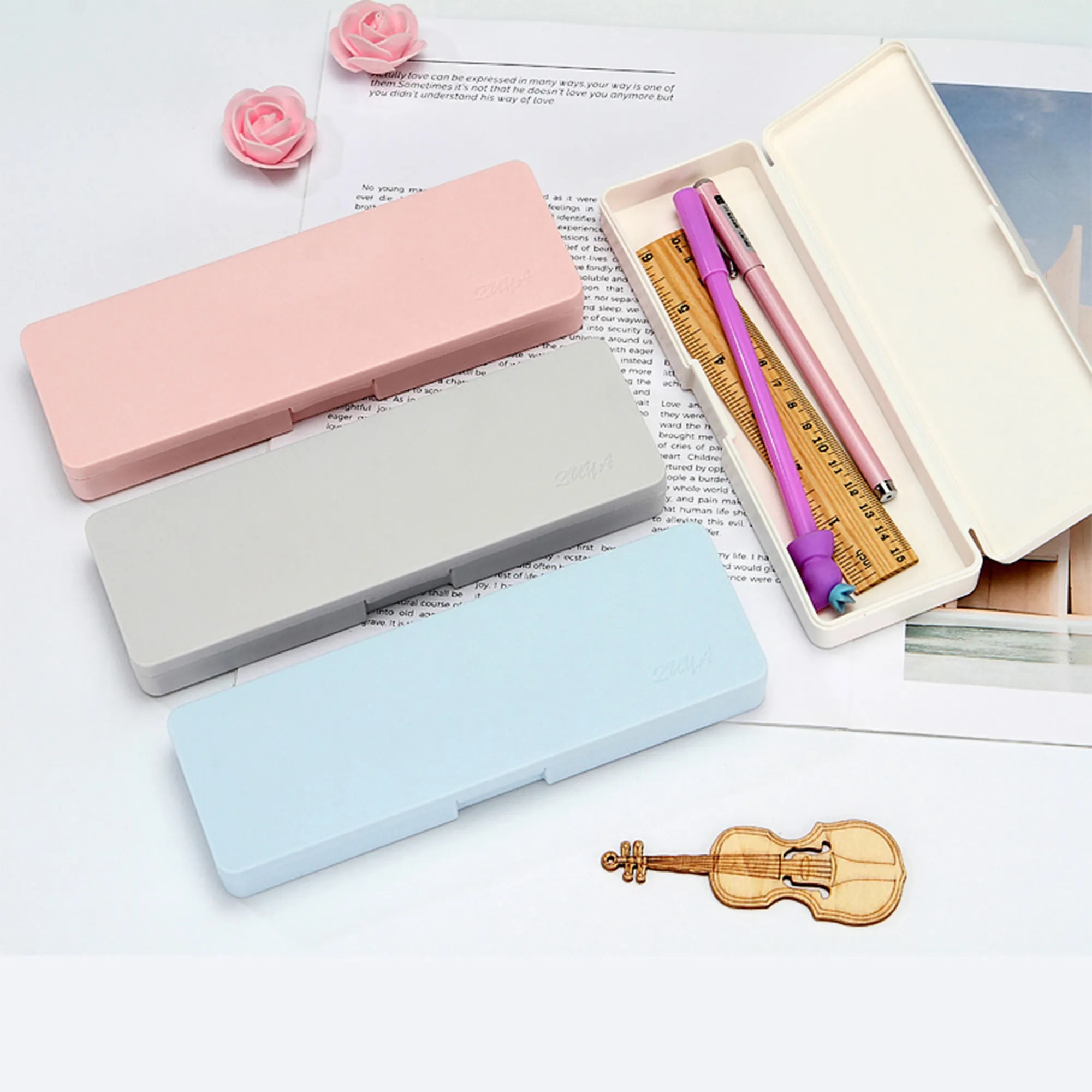 Frosted Surface Portable Pencil Case 4