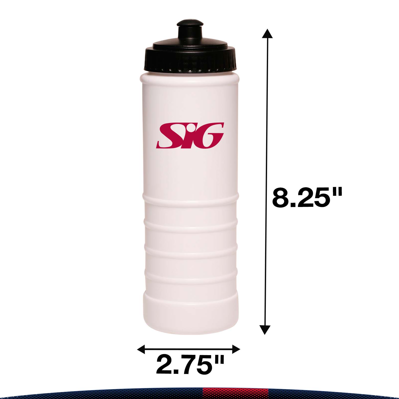 Vannis Plastic Water Bottle - 23 OZ. 3