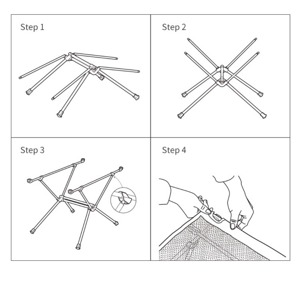 Folding Picnic Table With Carrying Bags 3
