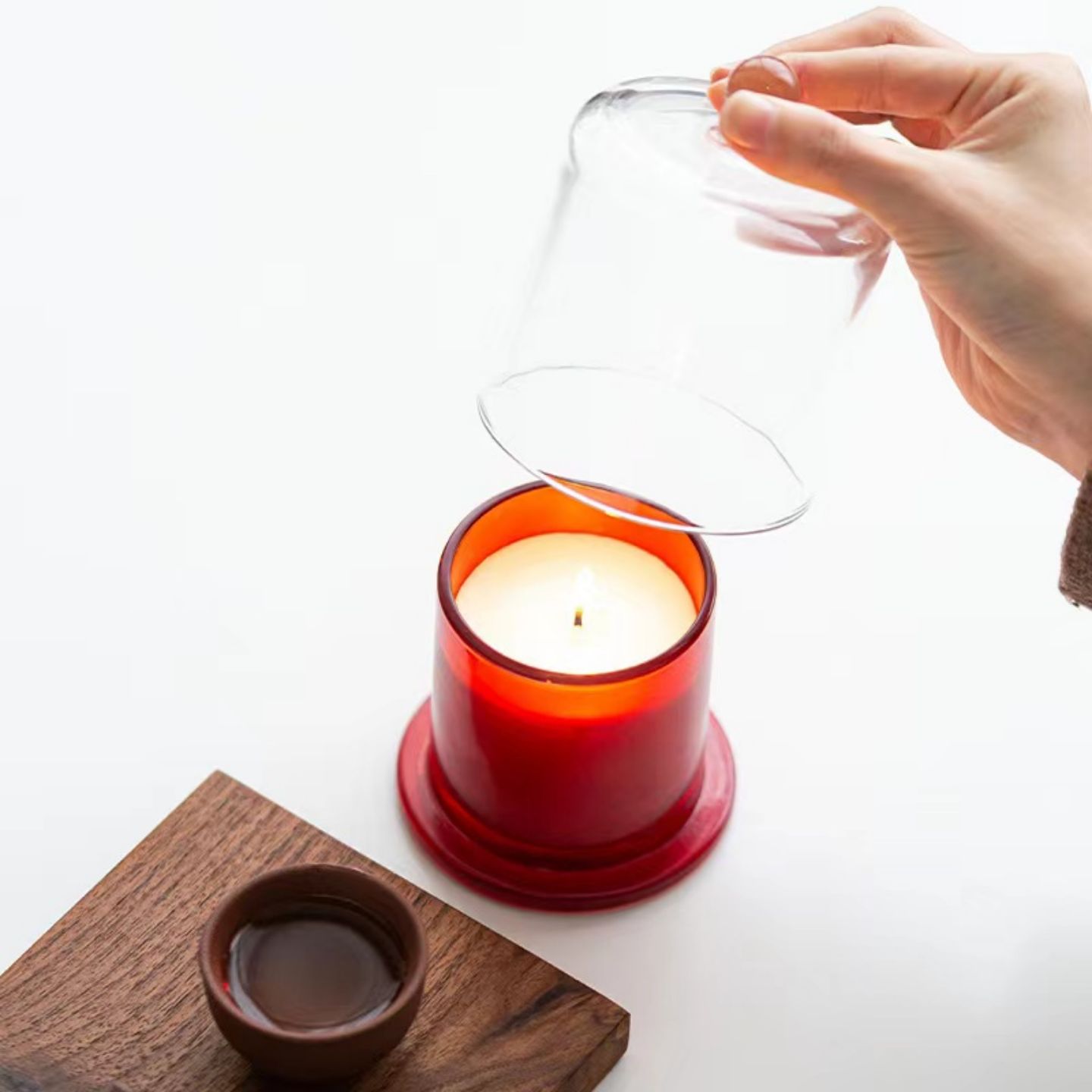 Glass Globe Soybean Wax Candle 3