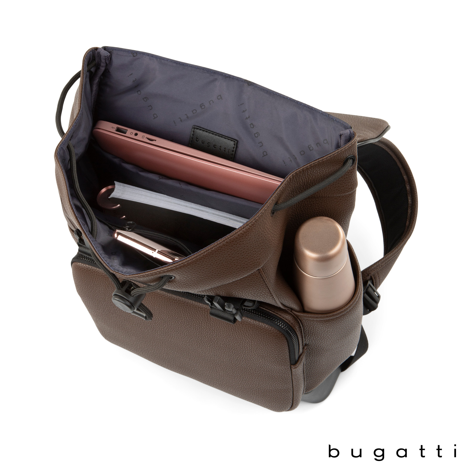 Bugatti Central Laptop Backpack 3