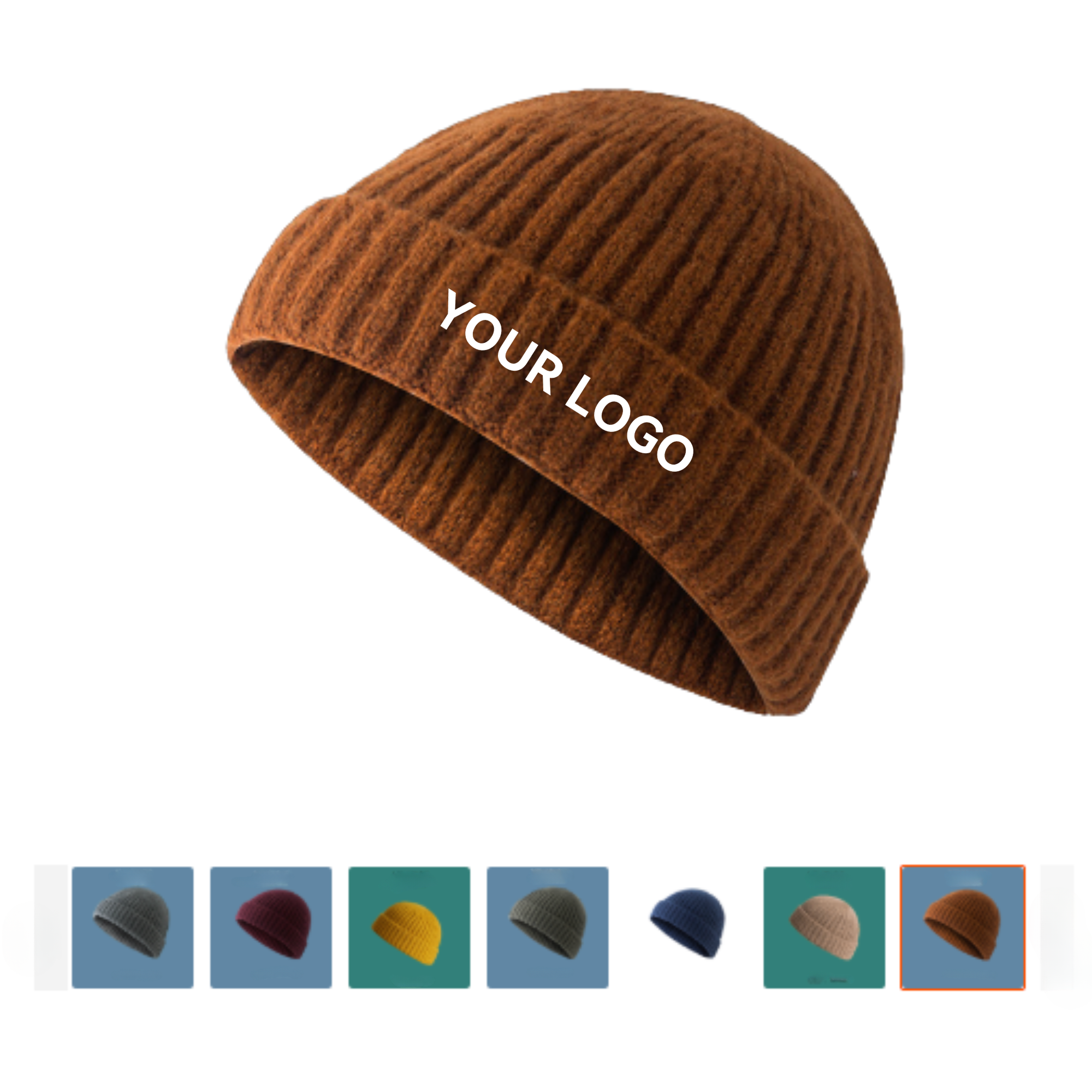 Versatile Ultra-Elastic Knitted Hat for All Sizes 2