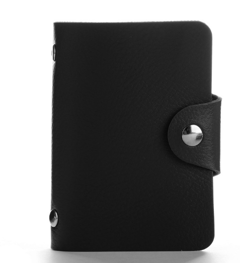 PU Leather Pocket ID Credit Card Holder 3