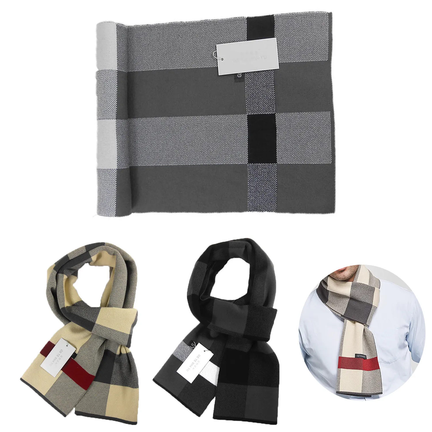 Wool Scarf For Men 2