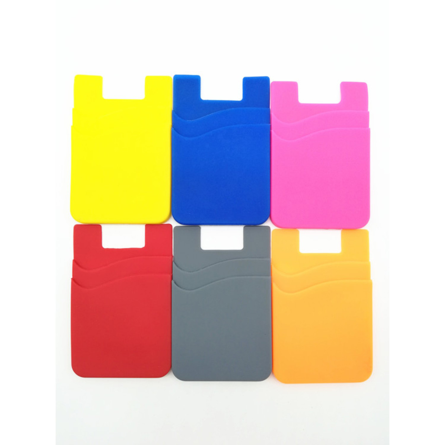 Silicone Phone Wallet With Double Pocket Holder 1