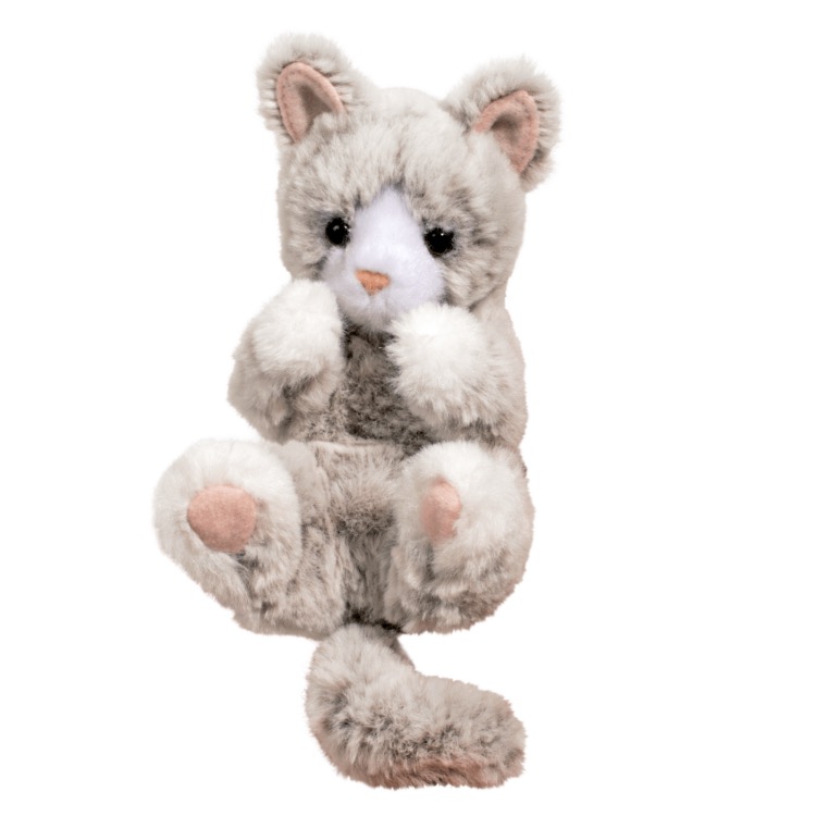 Lil' Baby Gray Kitten Stuffed Animal 2