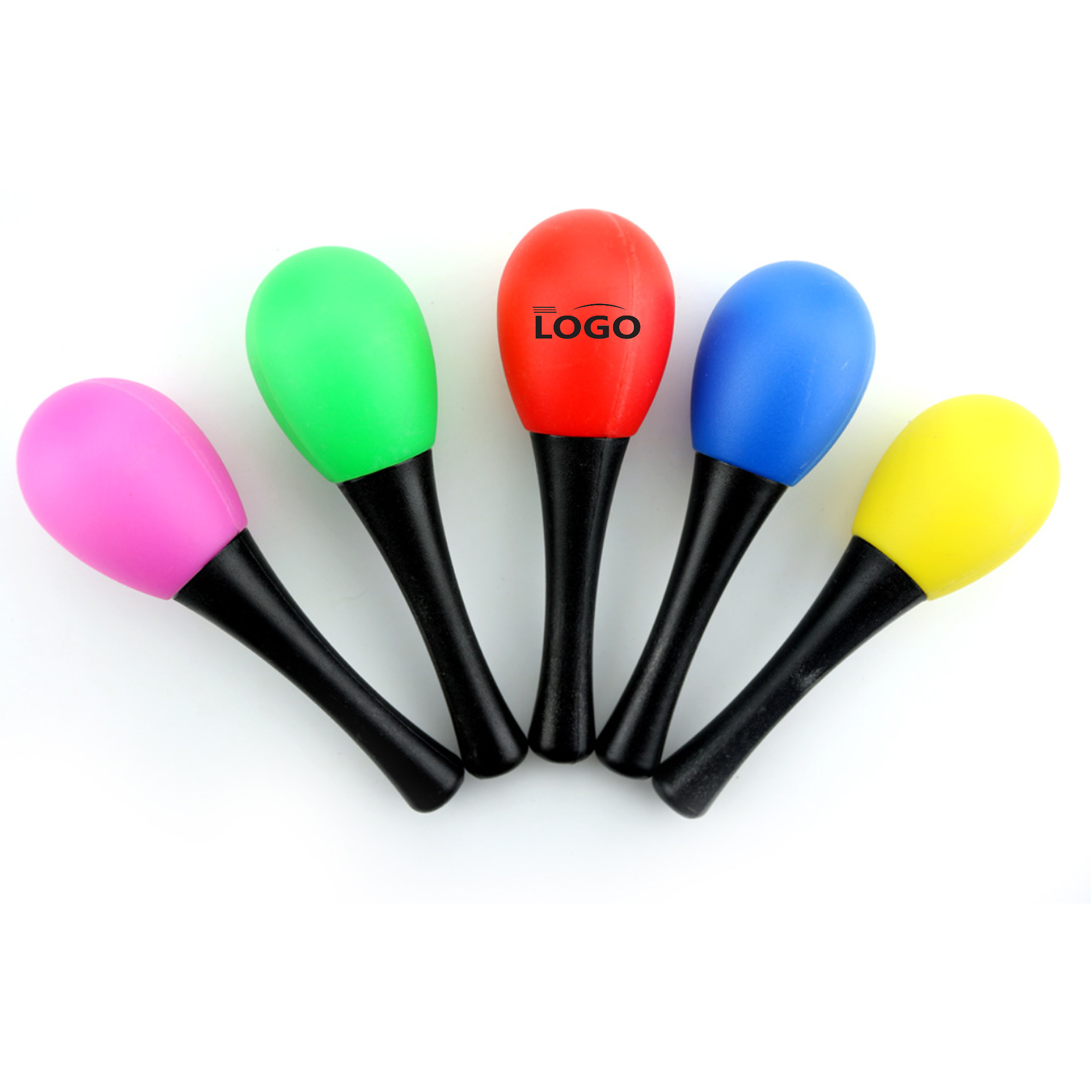 Plastic Egg Maracas Handle 2
