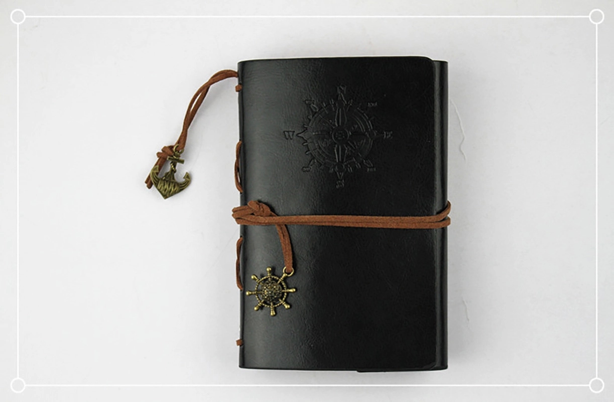 Vintage Journal Travel Notebook Loose-Leaf Diary 5
