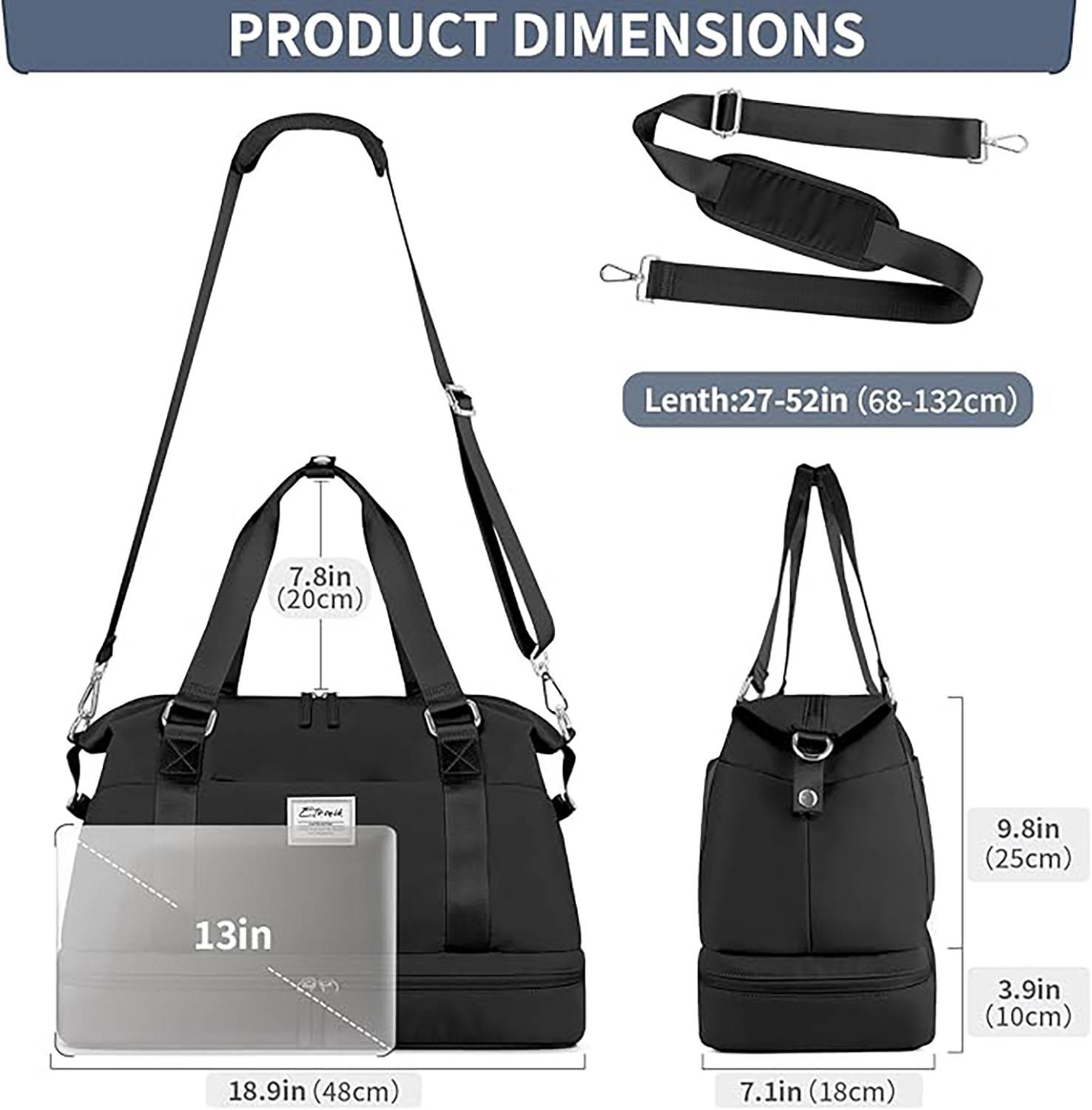 Large capacity travel bag 4