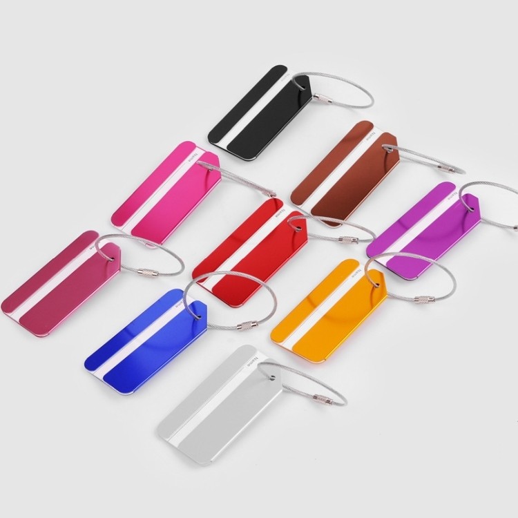 Metal Luggage Bag Tag 2