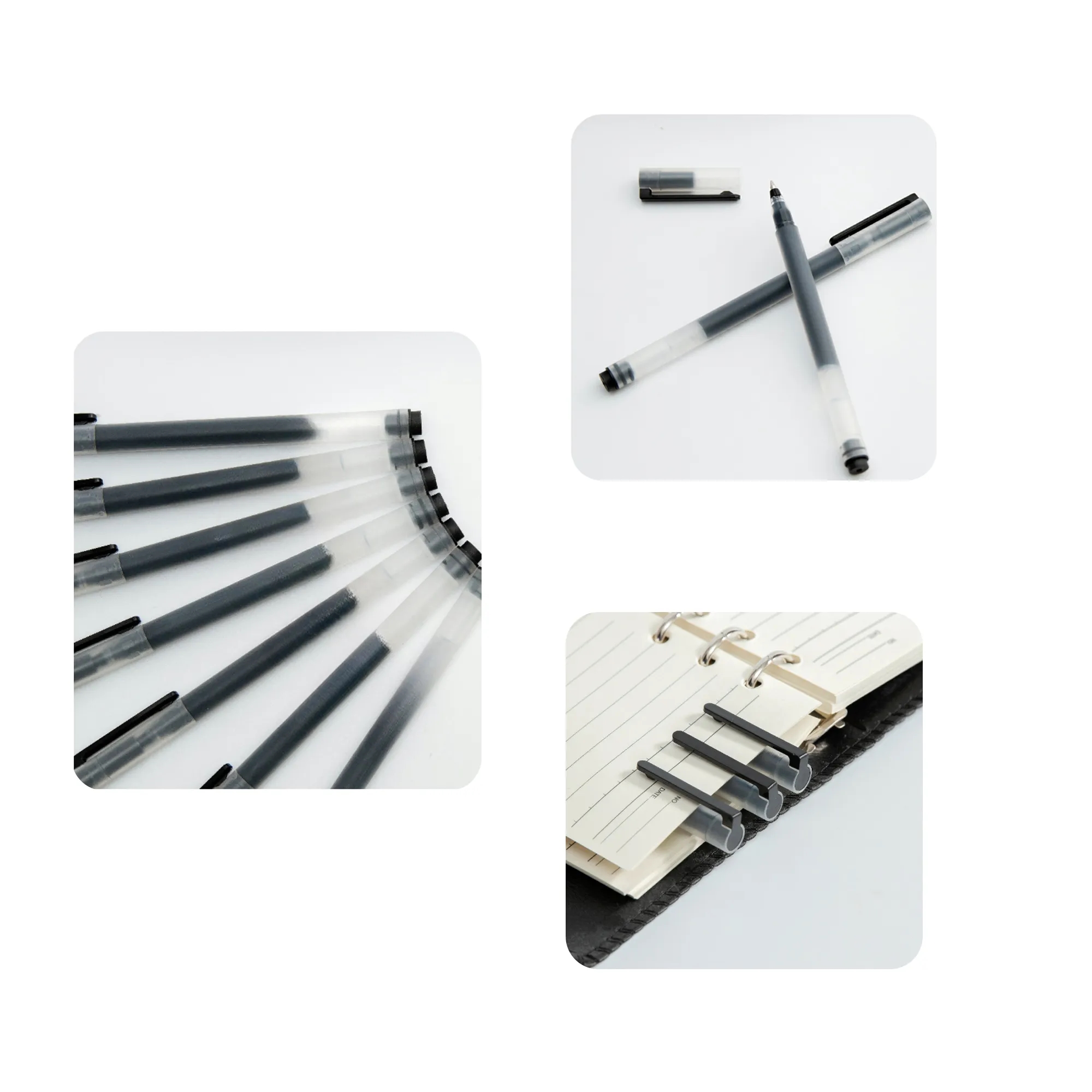 Transparent Black Signature Pen 2