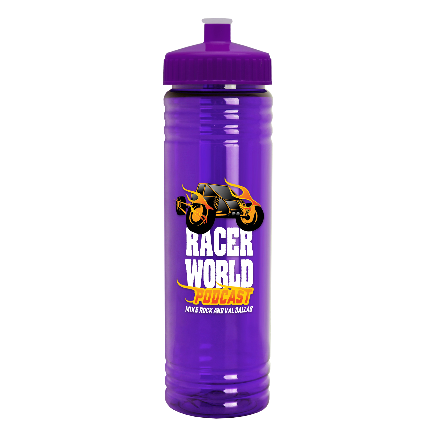 24 oz. Slim Fit Water Bottle with Push-Pull - Digital 14